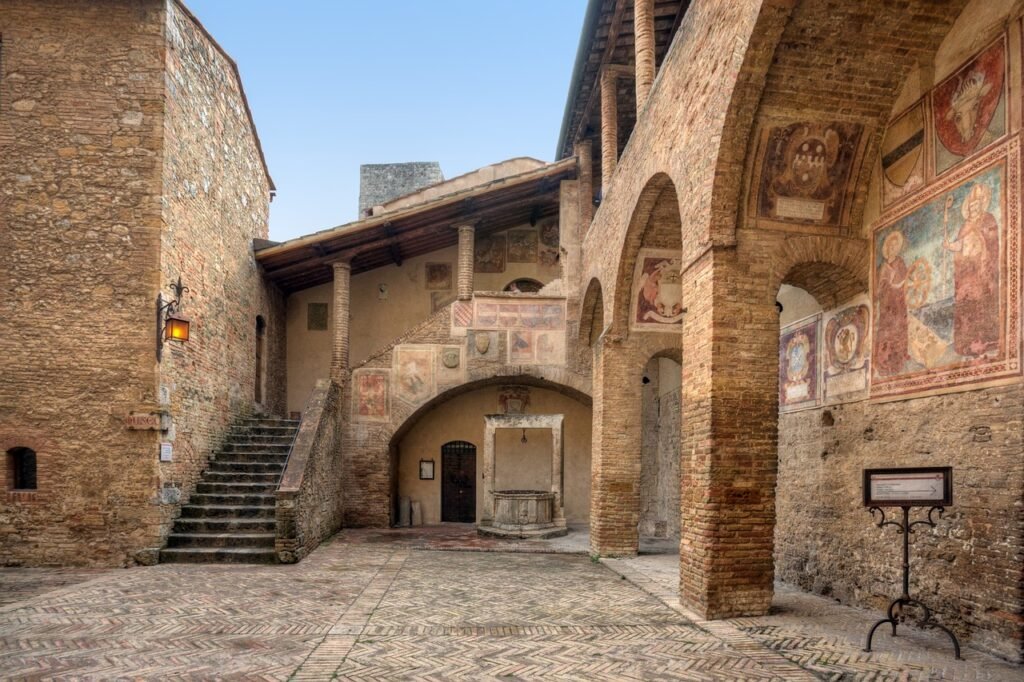 san gimignano, world heritage, toscana