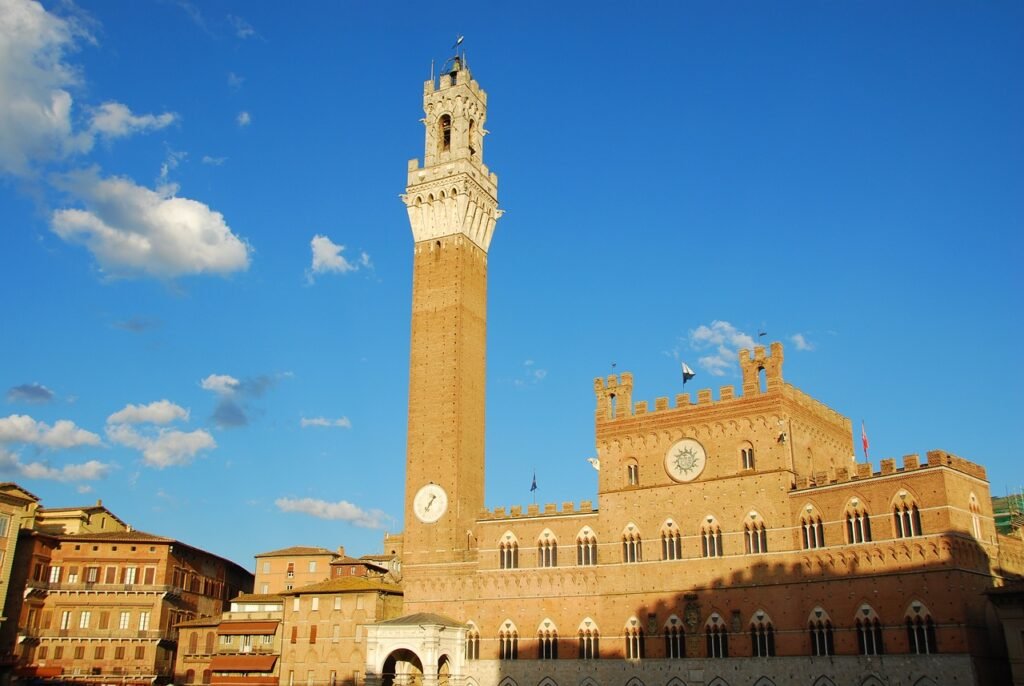 siena, piazza del campo, nature