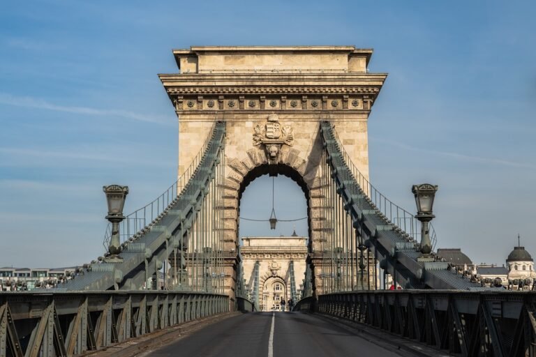 budapest, chain bridge, architecture