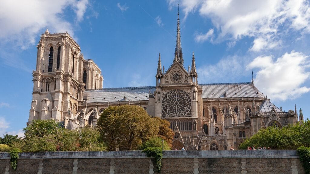 notre dame, paris, architecture