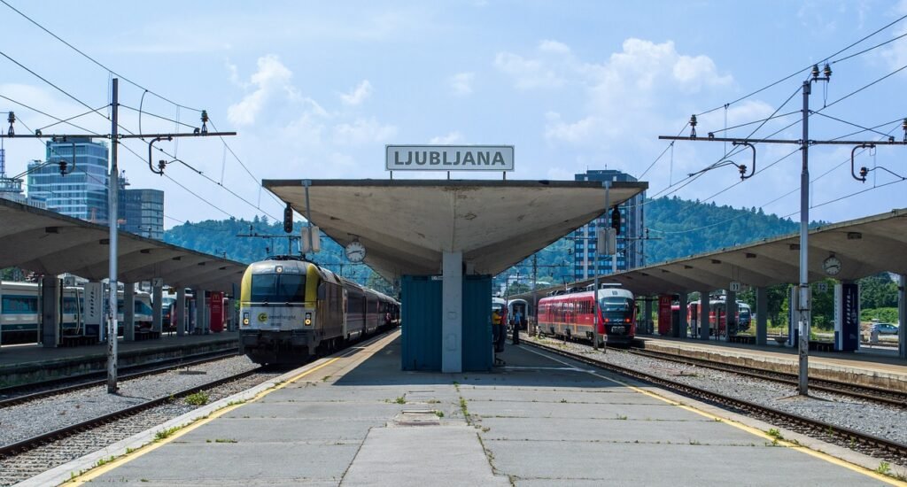ljubljana, train, station