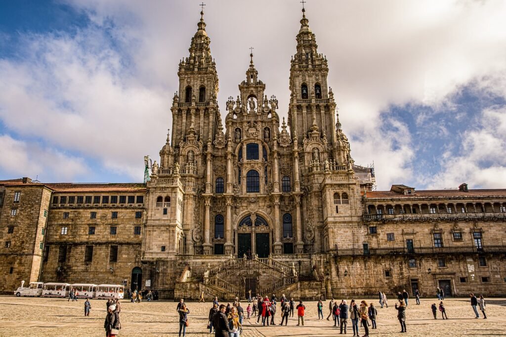 cathedral, santiago, compostela