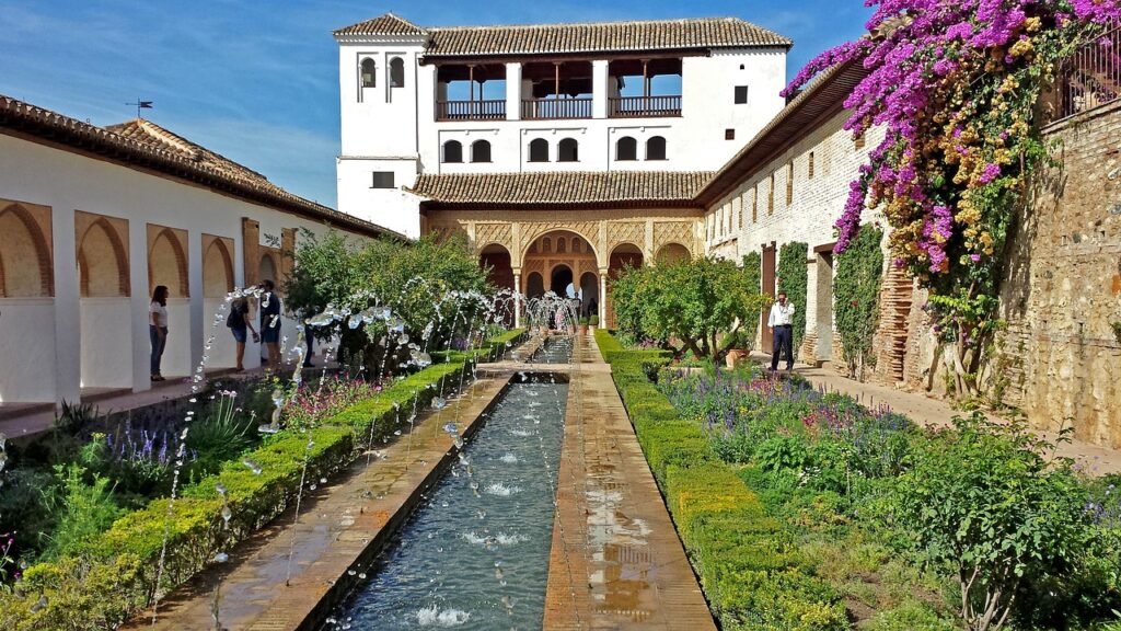 alhambra, granada, generalife